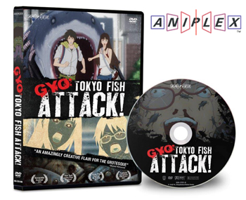 Release Horror Animation Film GYO:Tokyo Fish Attack! on DVD