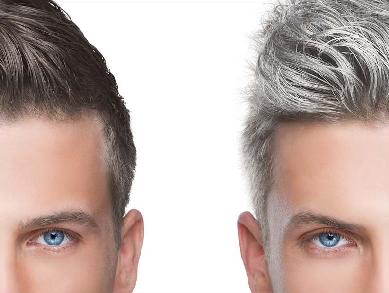Let's get cool grey hair without any hassle! | POPJNEO
