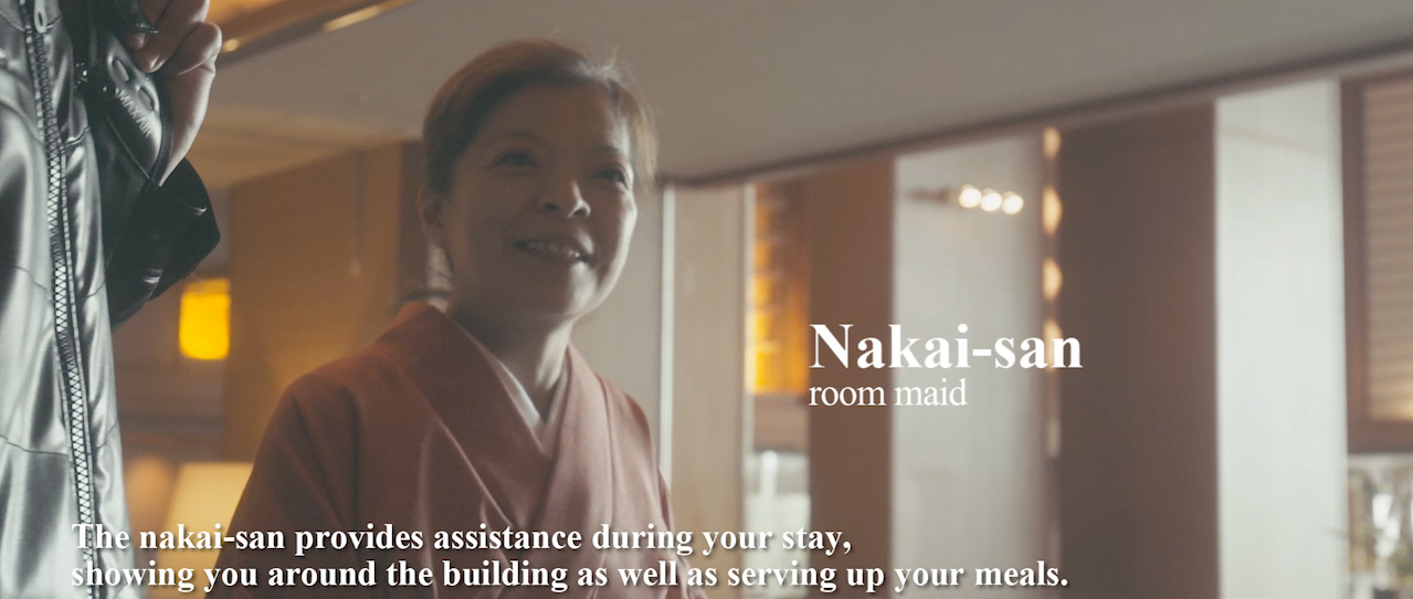 Nakai-san (room maid)